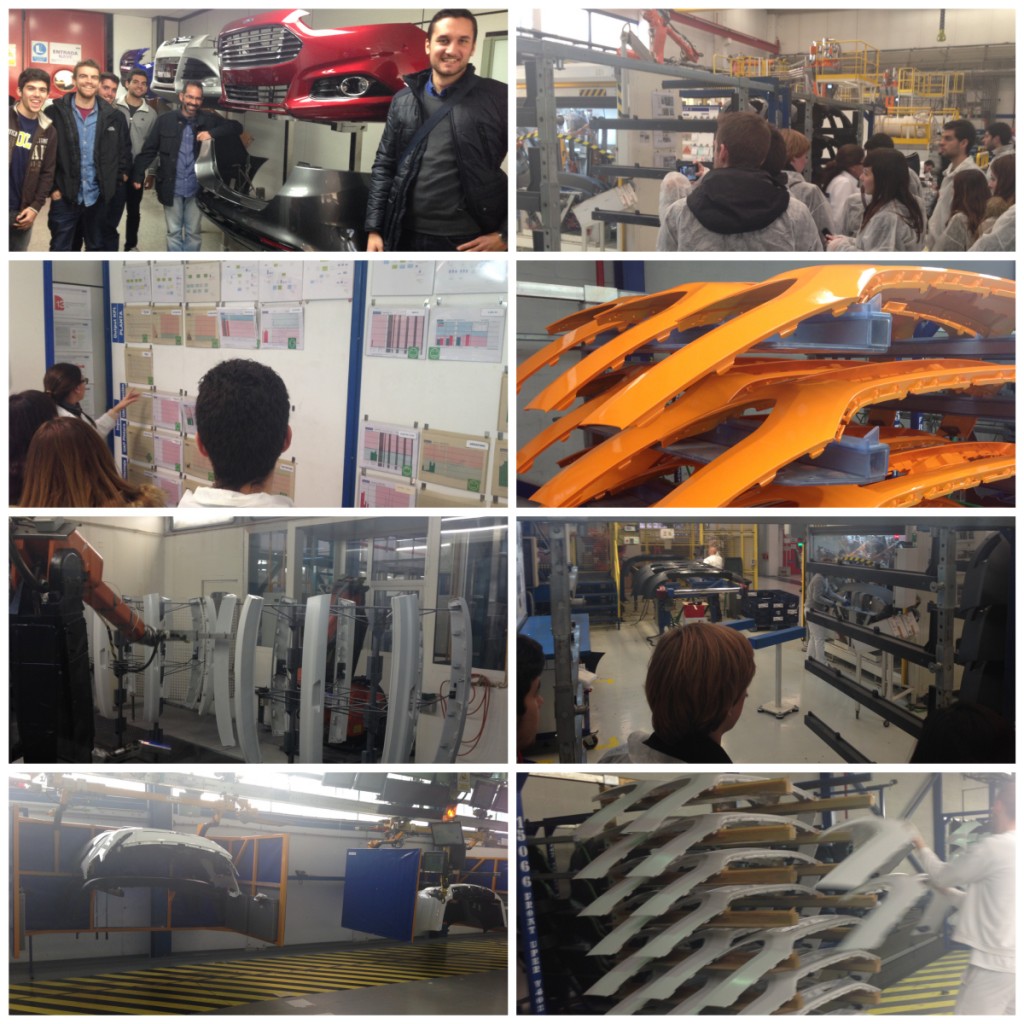 los alumnos del MUIOL en Faurecia