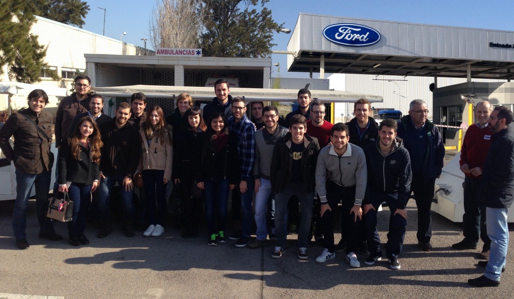 los alumnos del MUIOL en Ford