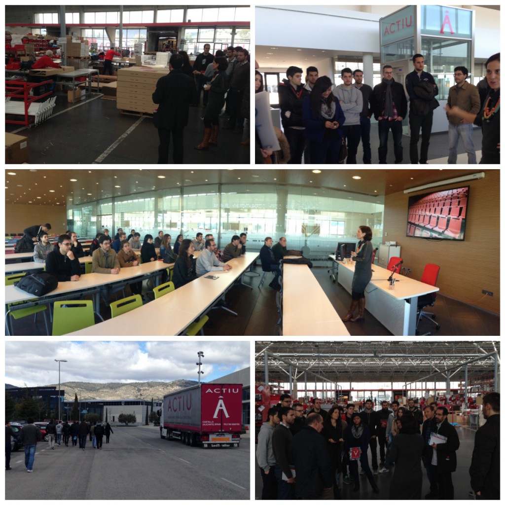 los alumnos del MUIOL visitan ACTIU