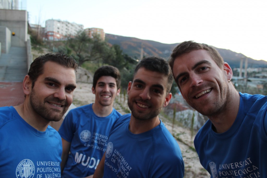el equipo MUIOL que participará en el 4 TRAIL solidari ciutat d'Alcoi