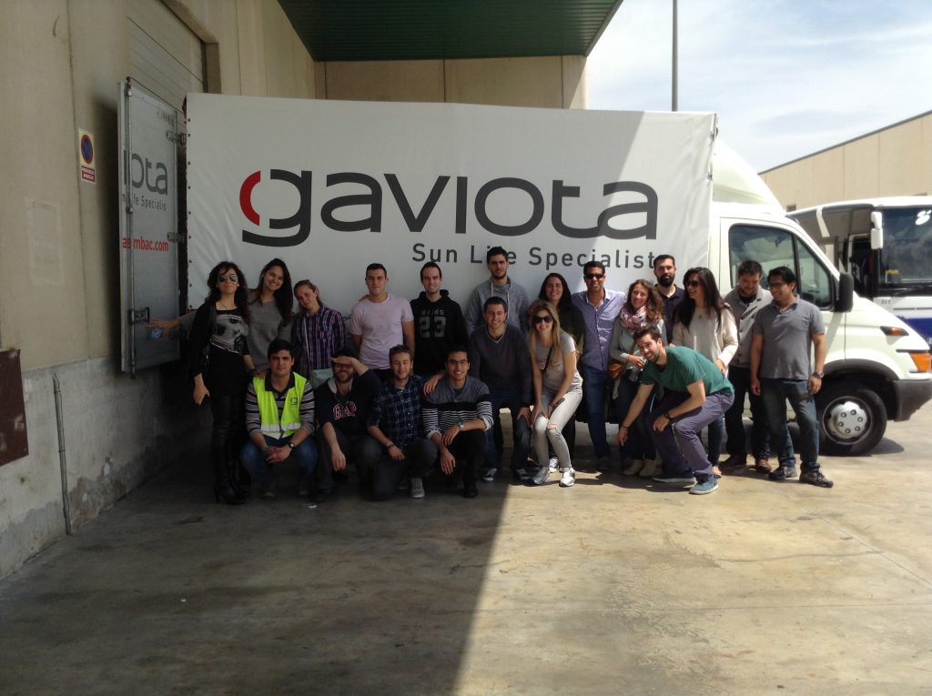 Los alumnos del MUIOL visitan Gaviota SIMBAC