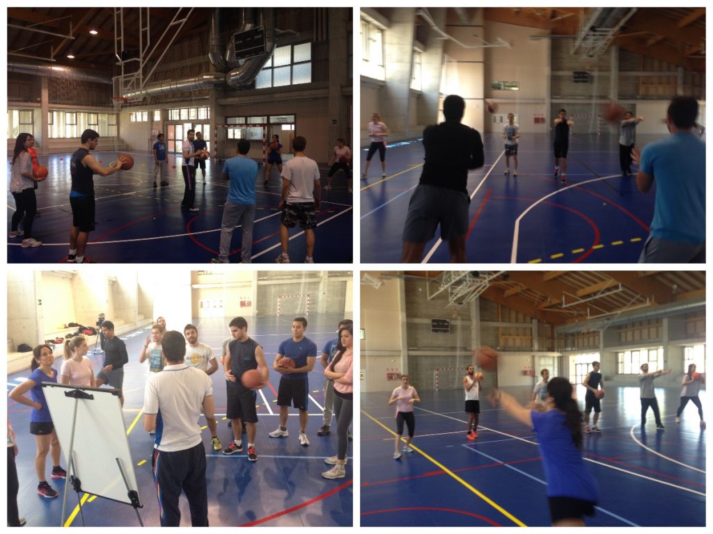 los alumnos del MUIOL aprenden kaizen mientras juegan al basket