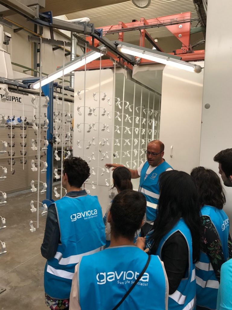 Los alumnos del MUIOL visitan grupo GAVIOTA