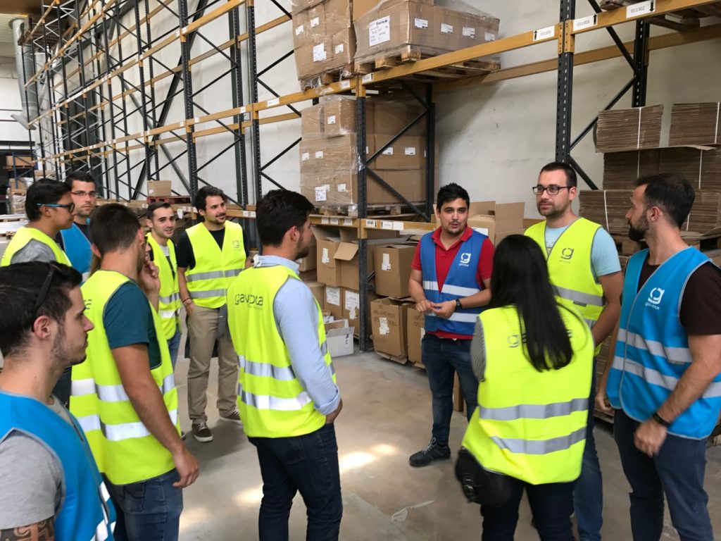 Los alumnos del MUIOL visitan grupo GAVIOTA